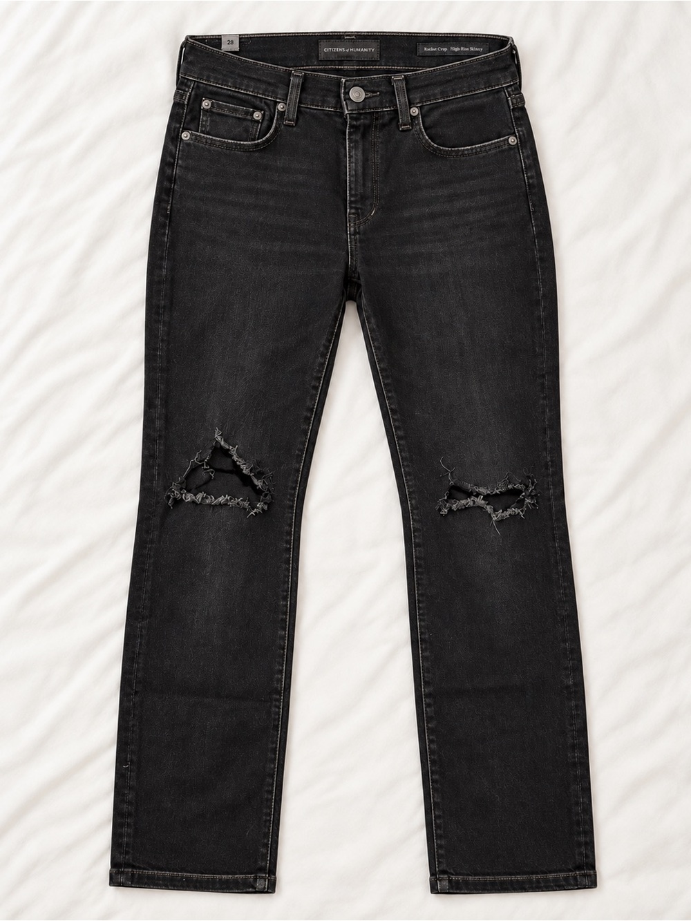 Citizens of Humanity Rocket Crop High Rise Skinny Jeans 28